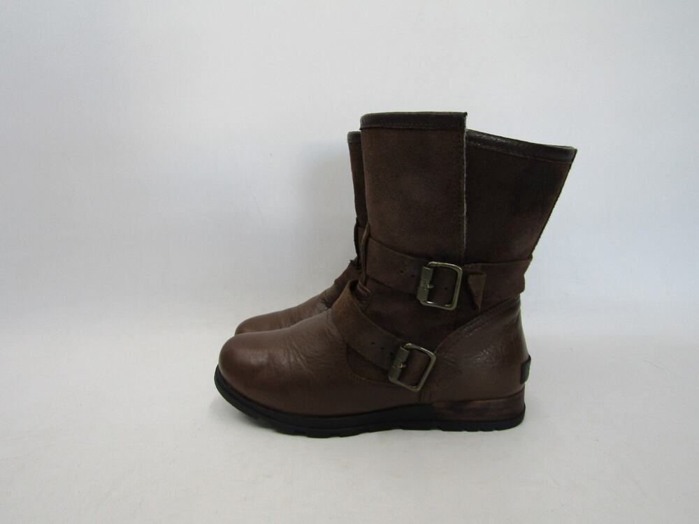 Sorel Women Size 6 M Brown Suede Leather Comfort High Ankle Fashion Boots Bootie